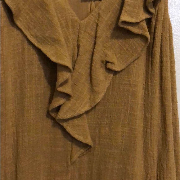 Lush mustard jumpsuit /short size small - Picture 6 of 8